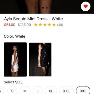 MESHKI; Ayla Sequin Mini Dress